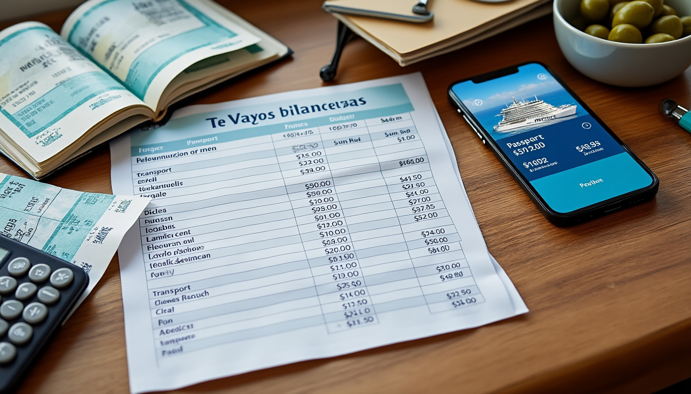 découvrez le budget détaillé d'un voyage en méditerranée, poste par poste, pour mieux planifier vos dépenses et profiter pleinement de votre séjour.