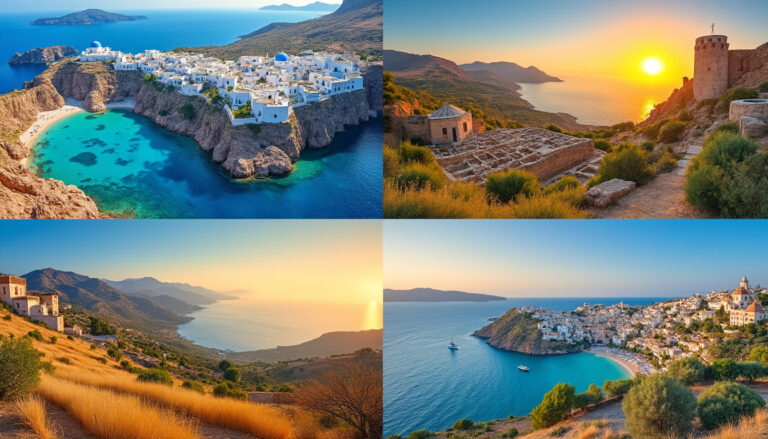 Itinéraires d&rsquo;une semaine : Cyclades, Crète, Sud Liban, Pouilles