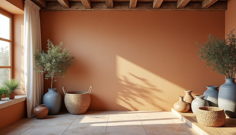 Palette, matières et lumière du style méditerranéen
