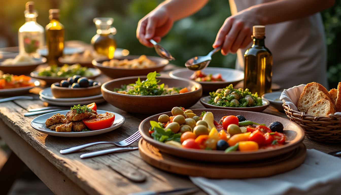 découvrez l'art de recevoir à la méditerranéenne : une ambiance conviviale autour d'une table généreuse, où lenteur et partage rythment les moments précieux entre amis et famille.