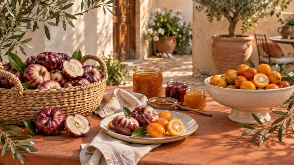 Illustration éditoriale du sujet : Fruits en I : Découvrez la liste complète des fruits dont le nom débute par la lettre I