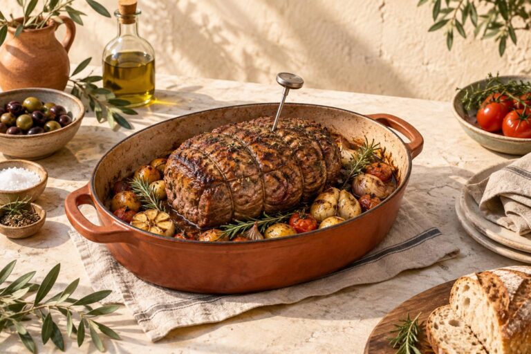 Guide complet du temps de cuisson du rôti de bœuf au four : de 500 g à 2 kg pour une cuisson rosée, à point ou bien cuite