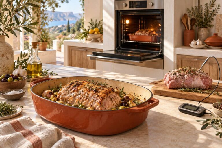 Rôti de porc au four (1,5 kg) : Découvrez l&rsquo;astuce pour une cuisson parfaite et rapide !