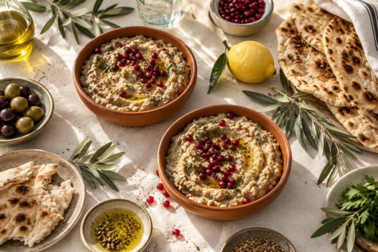 Moutabal et baba ganoush : deux caviars d&rsquo;aubergine